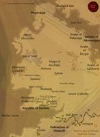 Dashvara, Hareka: Map of the Rocdinfer Steppe